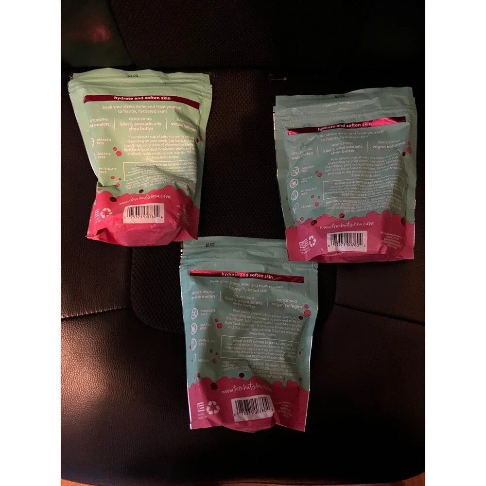 Tree Hut bath soak Watermelon three packs new